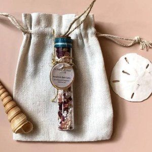 😃 Free With Any Purchase - Glass Test Tube of Rosebud Bath Salts